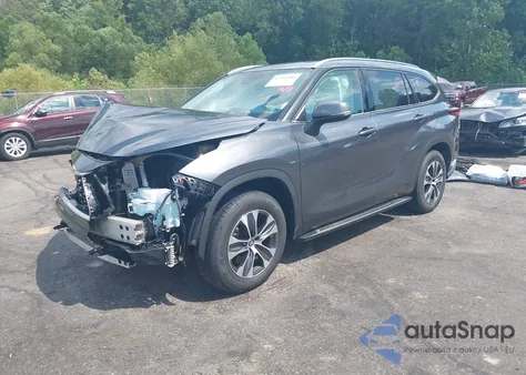 2020 Toyota Highlander Xle из США, поврежденный, VIN 5TDGZRAHXLS509172